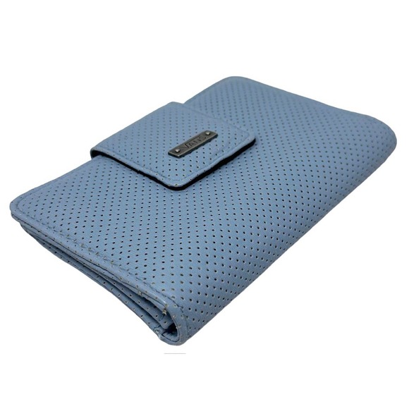 Vans Off The Wall Women's Jenna Faux Leather Perforated Crossbody Chain Wallet - Picture 5 of 6